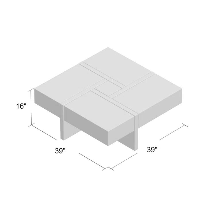 AllModern Elka Storage Coffee Table