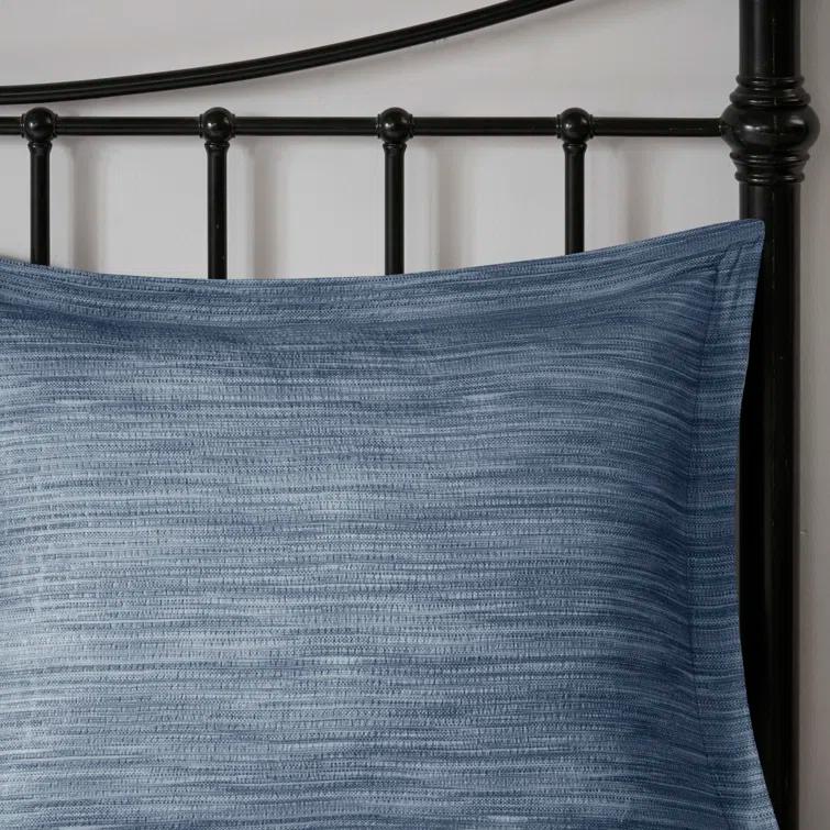 Madison Park Walter 7 Piece Printed Weave Seersucker Comforter Set