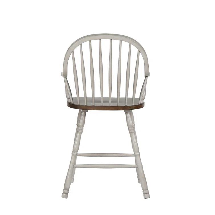 Country Grove Solid Wood Counter Stool