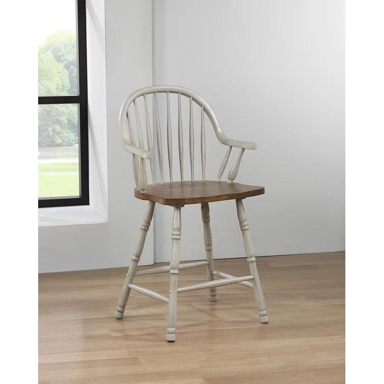 Country Grove Solid Wood Counter Stool