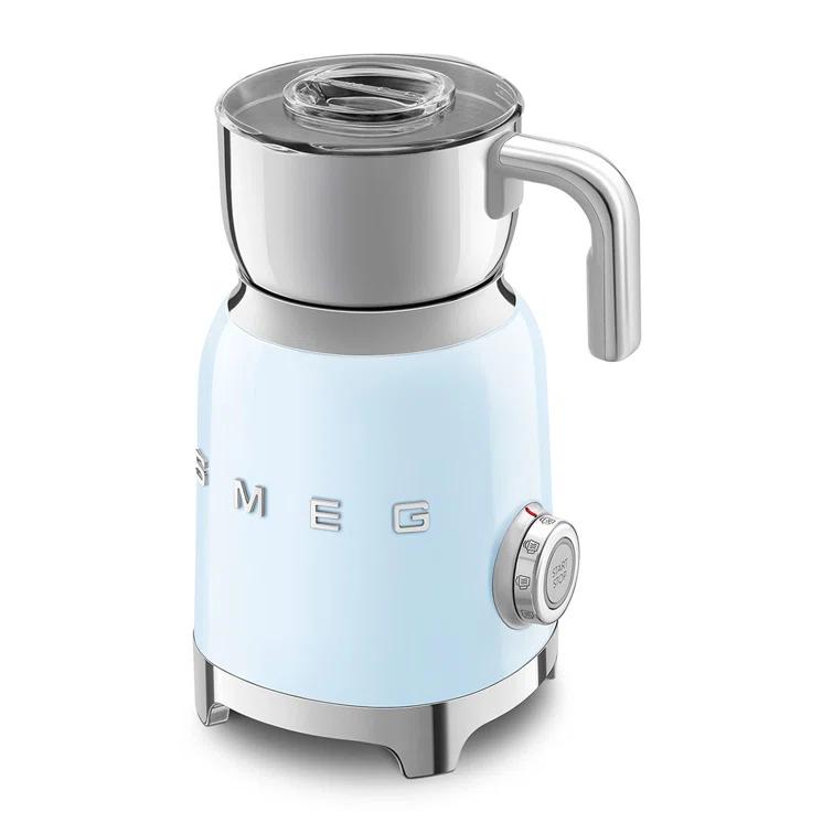 SMEG Pastel Blue Retro Milk Frother
