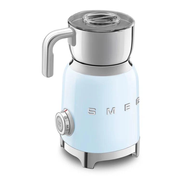 SMEG Pastel Blue Retro Milk Frother