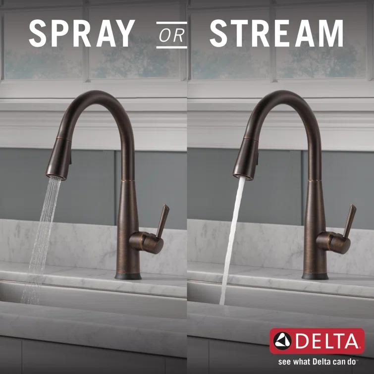 Essa Pull Down Sprayer Touch and Voice Control Kitchen Sink Faucet, Touch Control Kitchen Faucet