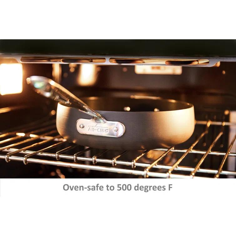 All-Clad ® HA1 Hard-Anodized Non-Stick 4-Qt. Sauté Pan with Lid
