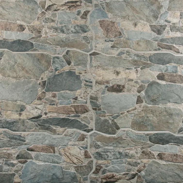 Rambla 15" x 23" Porcelain Stone Look Wall & Floor Tile