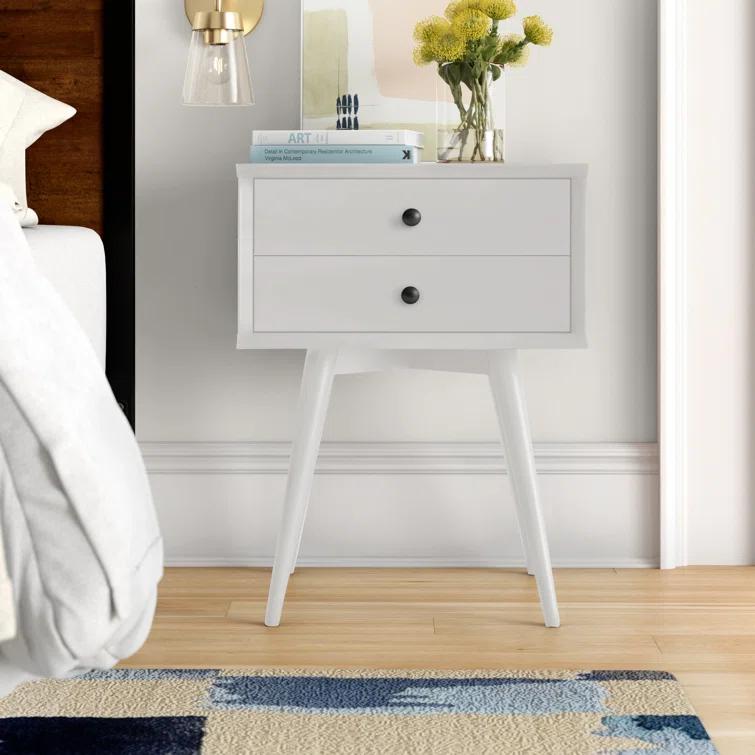 Ashlie 18'' W Solid Wood Nightstand