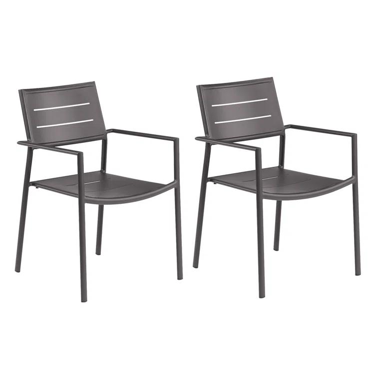 Eiland Outdoor Stacking Dining Armchair