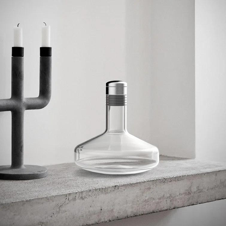 Norm Architects 47oz Clear Glass Deluxe Wine Decanter