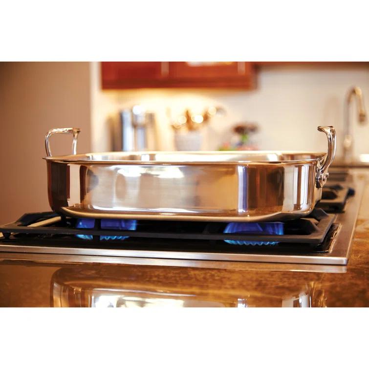 All-Clad ® Stainless Steel Large 16" Roaster with Rack