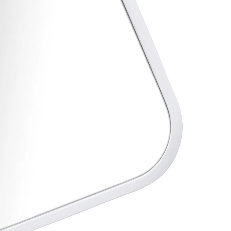Trinity 22 in. x 48 in. Square Radius Mirror