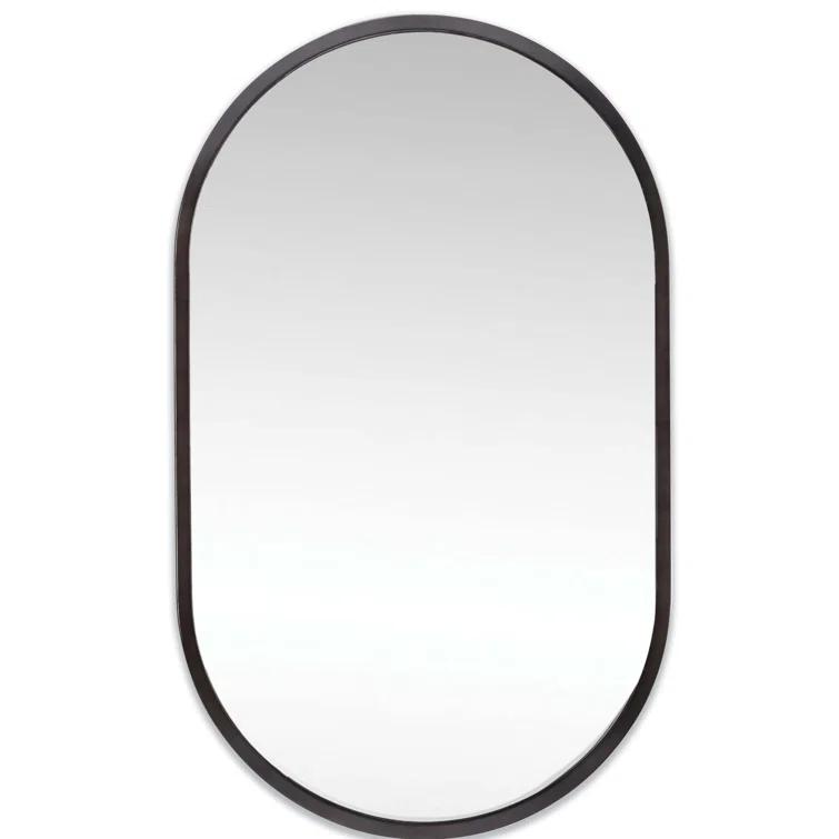 Canal Stainless Steel Flat Wall Mirror