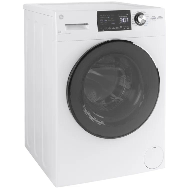 GE Appliances All-In-One Combo Unit with 2.4 Cubic Feet Front Load Washer and 2.4 Cubic Feet Electric Dryer
