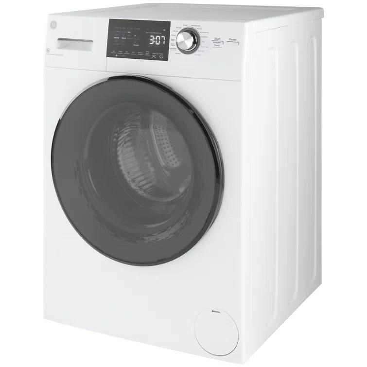 GE Appliances All-In-One Combo Unit with 2.4 Cubic Feet Front Load Washer and 2.4 Cubic Feet Electric Dryer