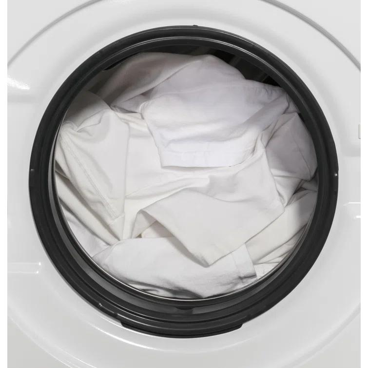 GE Appliances All-In-One Combo Unit with 2.4 Cubic Feet Front Load Washer and 2.4 Cubic Feet Electric Dryer