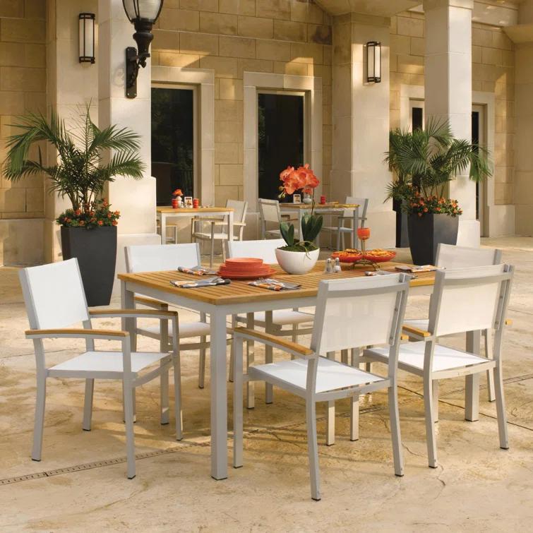 Travira Stacking Patio Arm Chair
