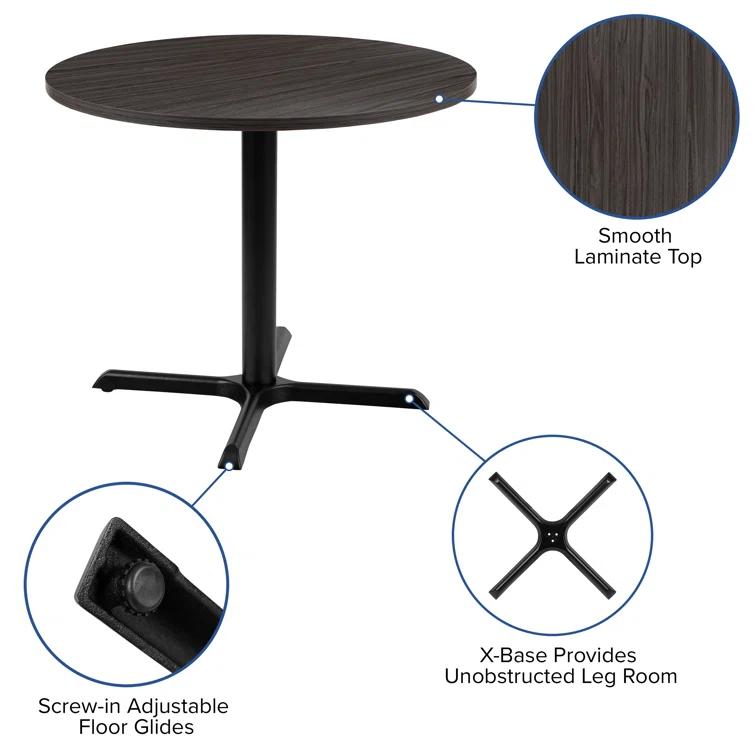 Flash Furniture 36" Round Multi-Purpose Conference Table - Meeting Table for Office