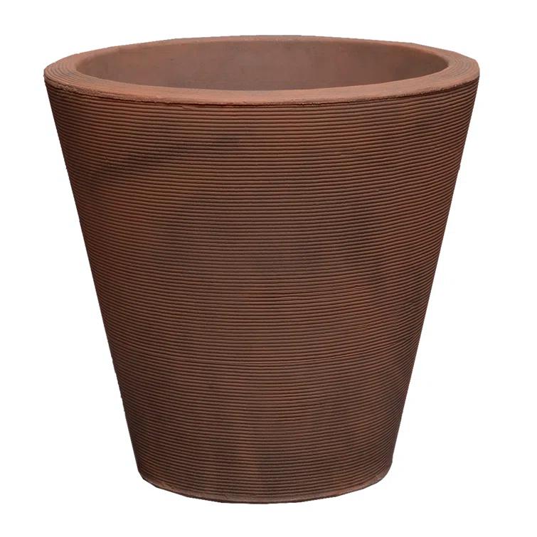 Madison Indoor/Outdoor Modern Round Planter