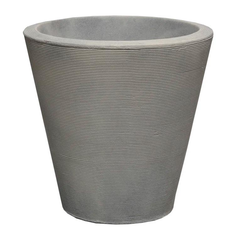 Madison Indoor/Outdoor Modern Round Planter