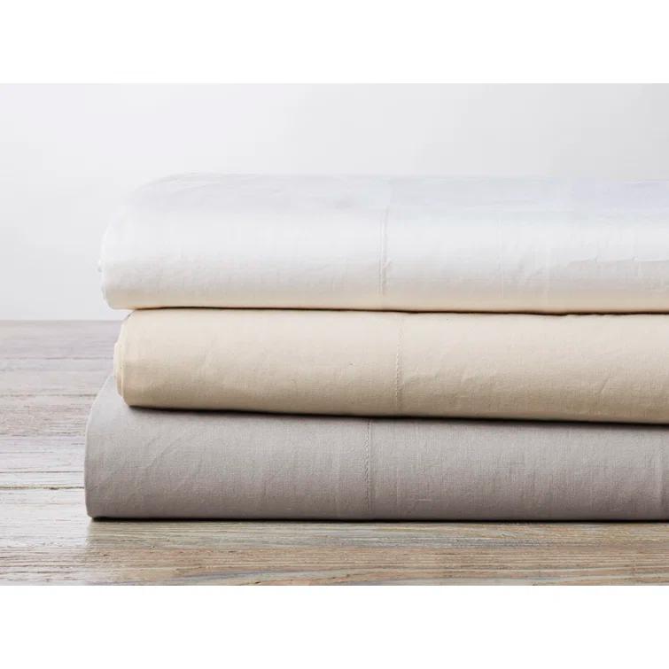 Refined Organic Percale Duvet Cover