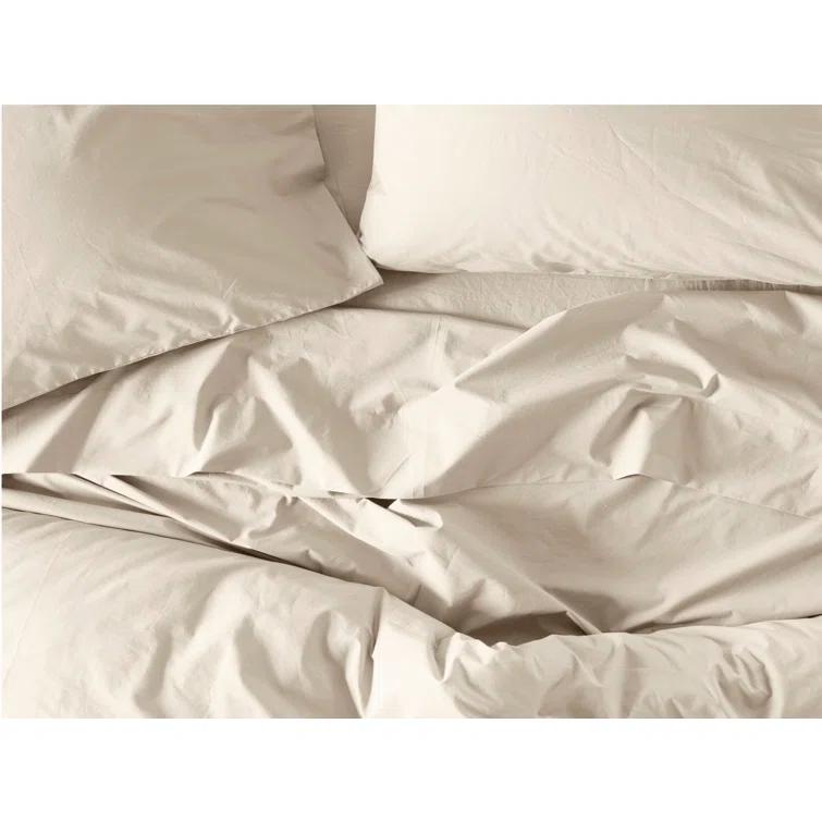 Refined Organic Percale Sheet Set