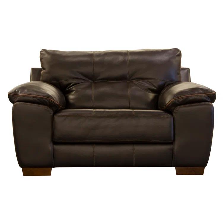 Peosta 61" Wide Tufted Polyester Chair and a Half