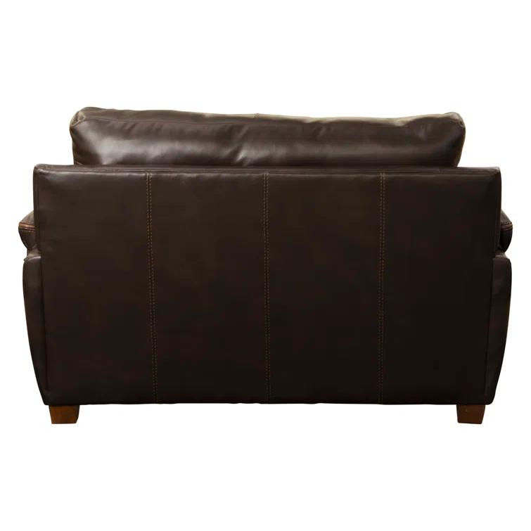 Peosta 61" Wide Tufted Polyester Chair and a Half