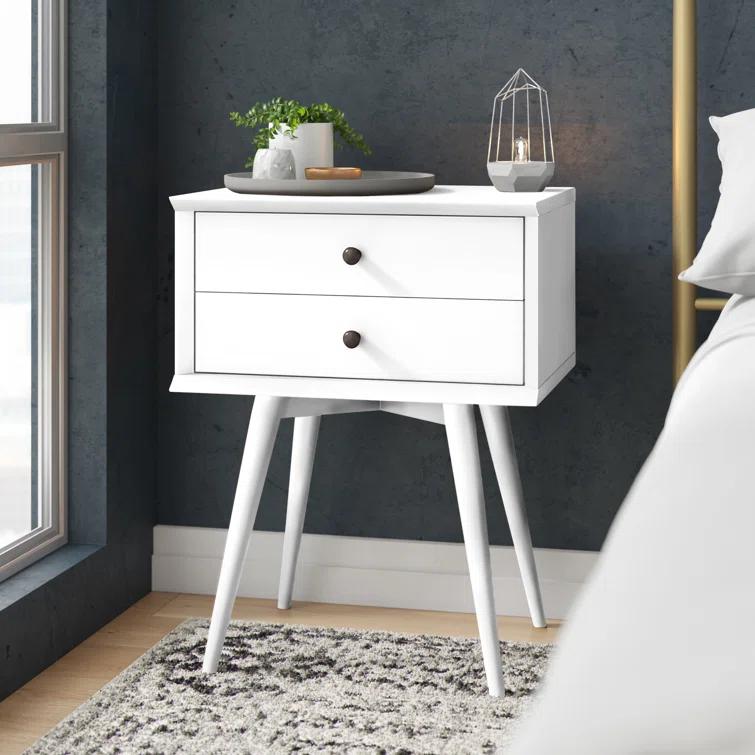 Ashlie 18'' W Solid Wood Nightstand