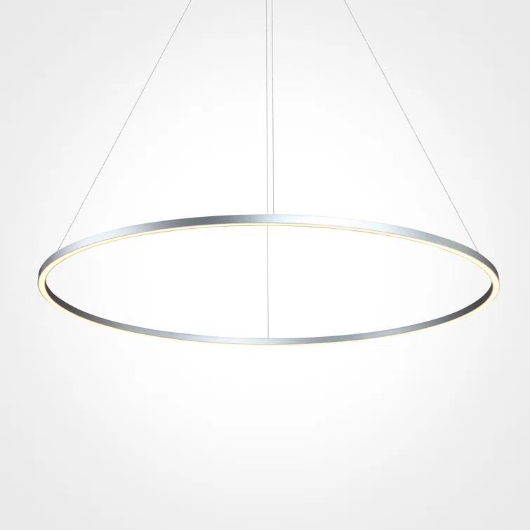 Tania 100-277V ETL Certified Integrated LED Height Adjustable Ring Chandelier