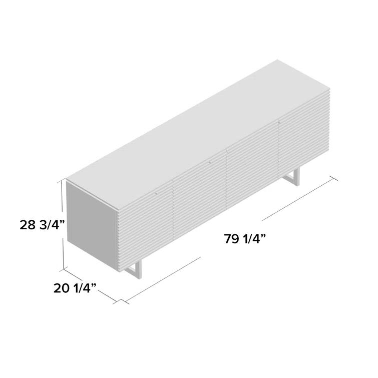 Corridor TV Stand for TVs up to 88"