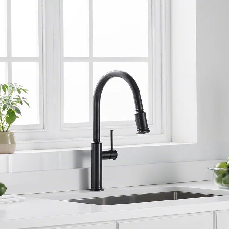Sellette Pull Down Single Handle Kitchen Faucet