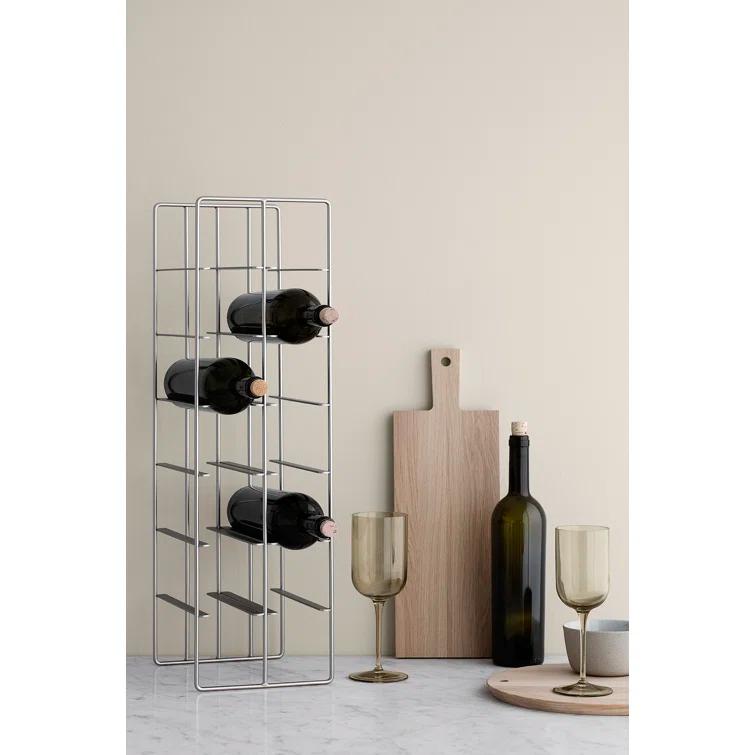 Blomus PILARE 12 Bottle Tabletop Wine Bottle Rack