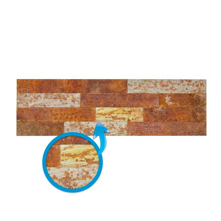 Metal Peel and Stick Mosaic Tile