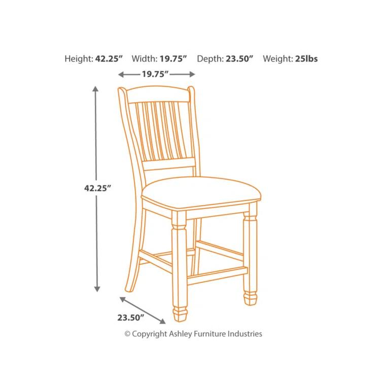 Signature Design by Ashley 24" Counter Stool (Set of 2)
