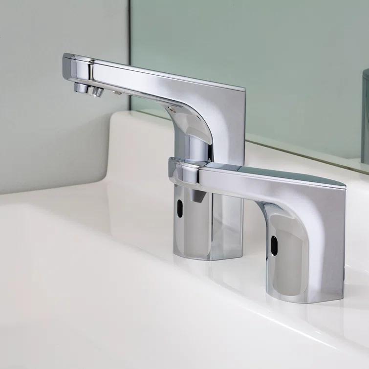 Sensorflo Battery Powered Single Hole Bathroom Faucet