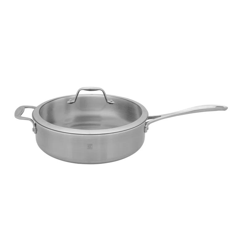 ZWILLING J.A. Henckels ZWILLING Spirit 3-ply Stainless Steel Saute Pan & Reviews | Birch Lane