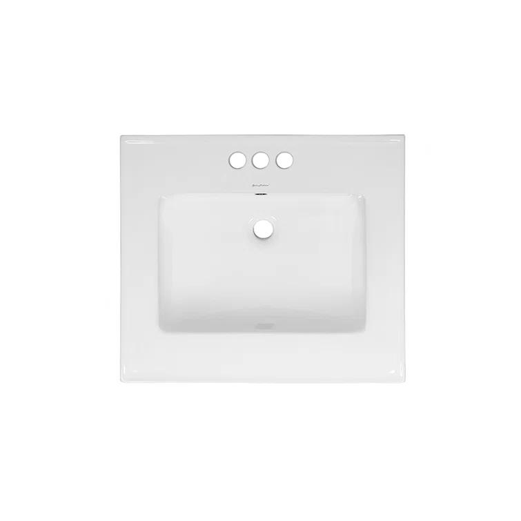 Ceramic 24" Single Bathroom Vanity Top