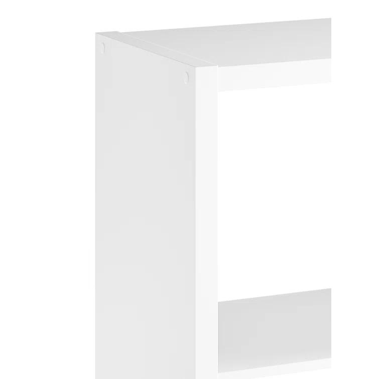 30'' H x 43.82'' W Decorative Cube Bookcase