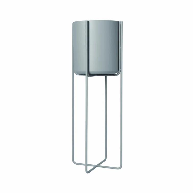 Kena Solid Steel Pot Planter