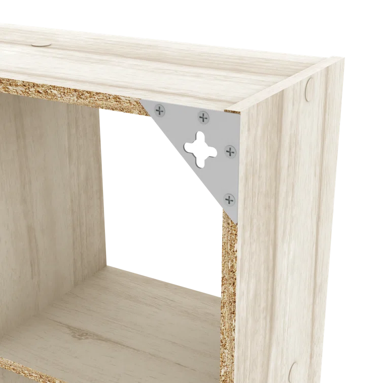 Mini 6-Cube Desktop or Wall Mount Organizer