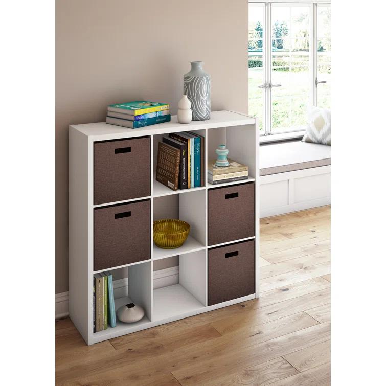 43.98" H x 43.82" W Decorative Cube Bookcase