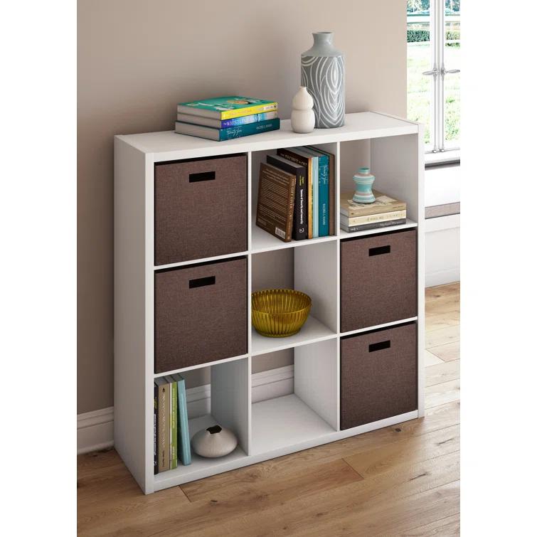 43.98" H x 43.82" W Decorative Cube Bookcase