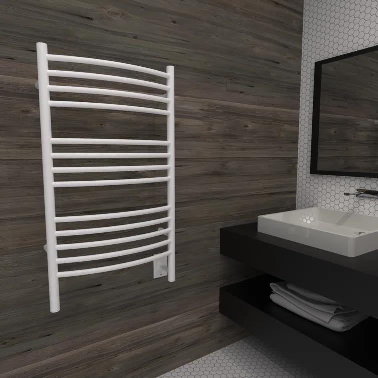 Jeeves Wall Mount Electric C Curved Towel Warmer