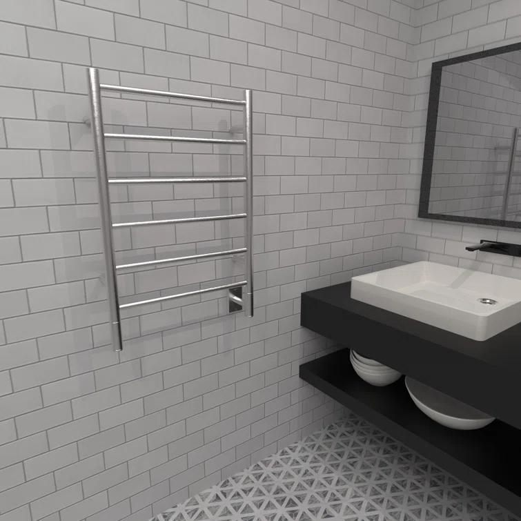 Jeeves Wall Mount Electric J Straight Drying Rack