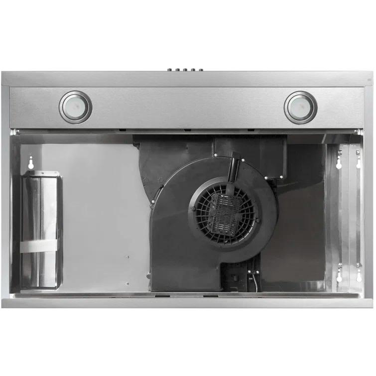 Cavaliere Cavaliere 30" Stainless Steel 200 CFM Ducted (Vented) Under Cabinet Range Hood with Mesh Filter 843012109114