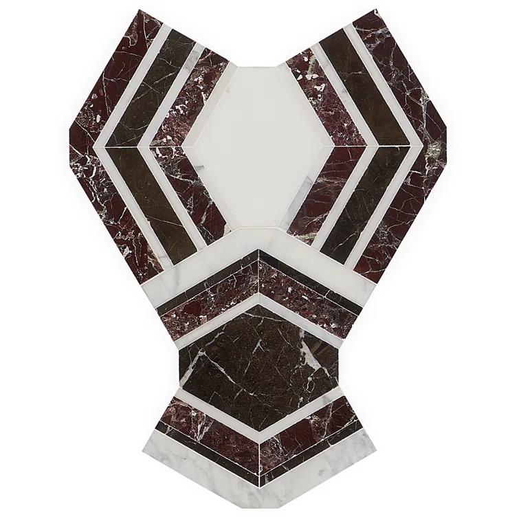 Bond Tile Tenor Marble Random Mosaic Wall & Floor Tile