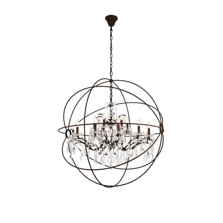 Svante 18 - Light Dimmable Globe Chandelier