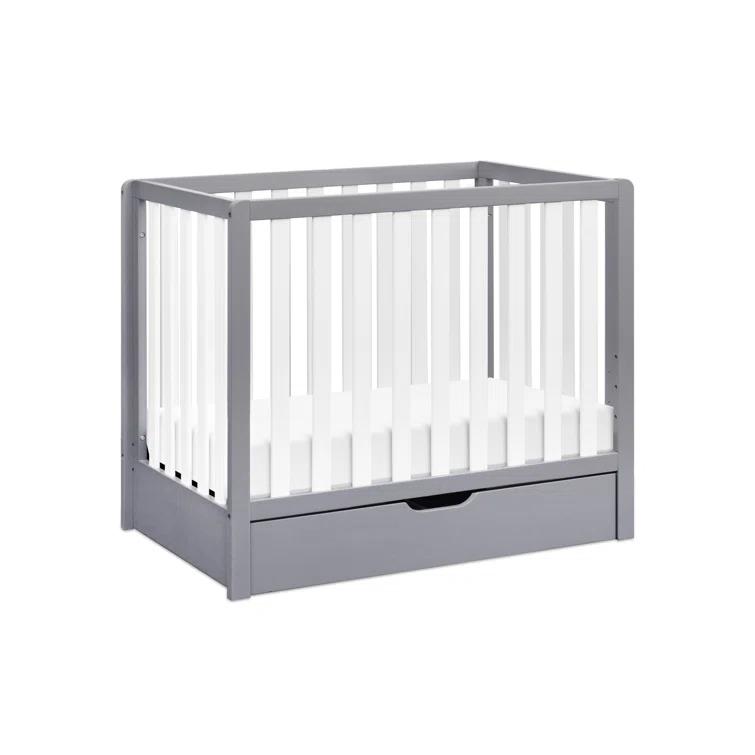 Colby 4-in-1 Mini Convertible Crib with Storage