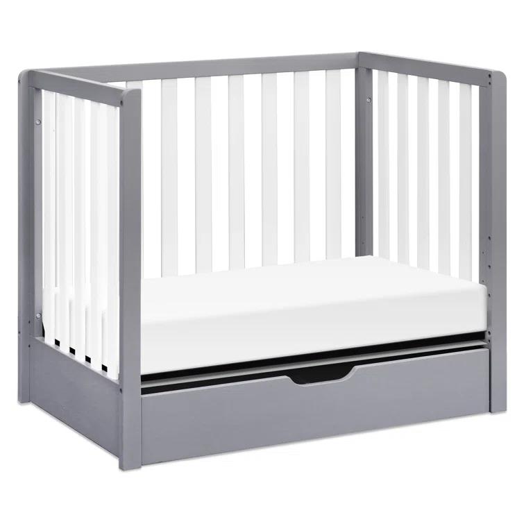 Colby 4-in-1 Mini Convertible Crib with Storage