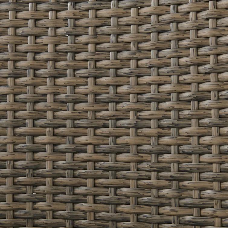 Rockport 77.13'' Polyethylene (PE) Wicker Outdoor Patio Sofa