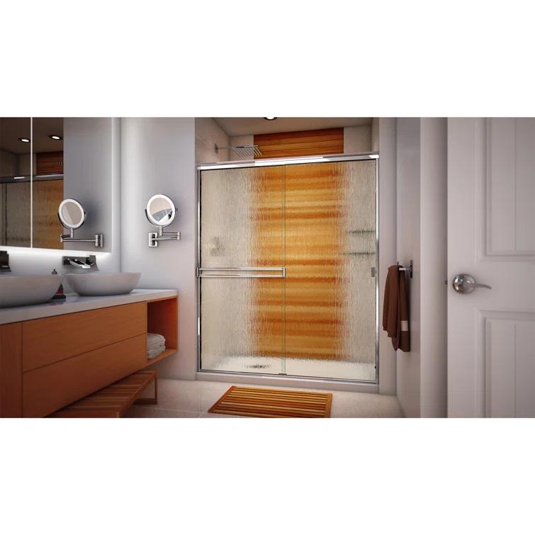 Arizona Shower Door SE60X703CHRN SE 56" W x 70.38" H Shower Door
